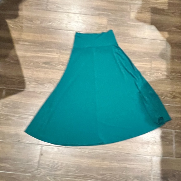 Teal Modest Skirt - Picture 1 of 3